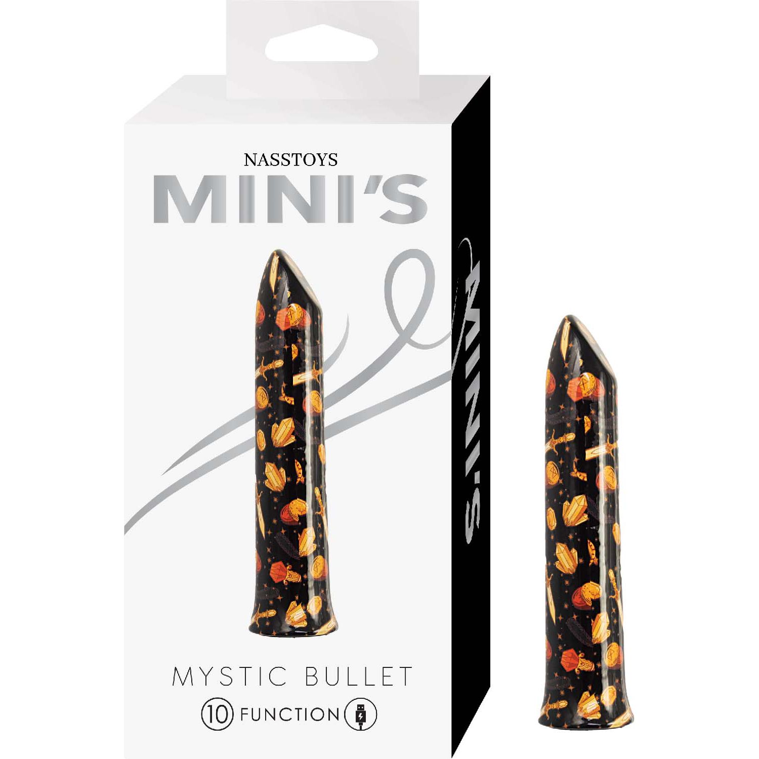 NASSTOYS MINI'S MYSTIC BULLET-BLACK -#3264