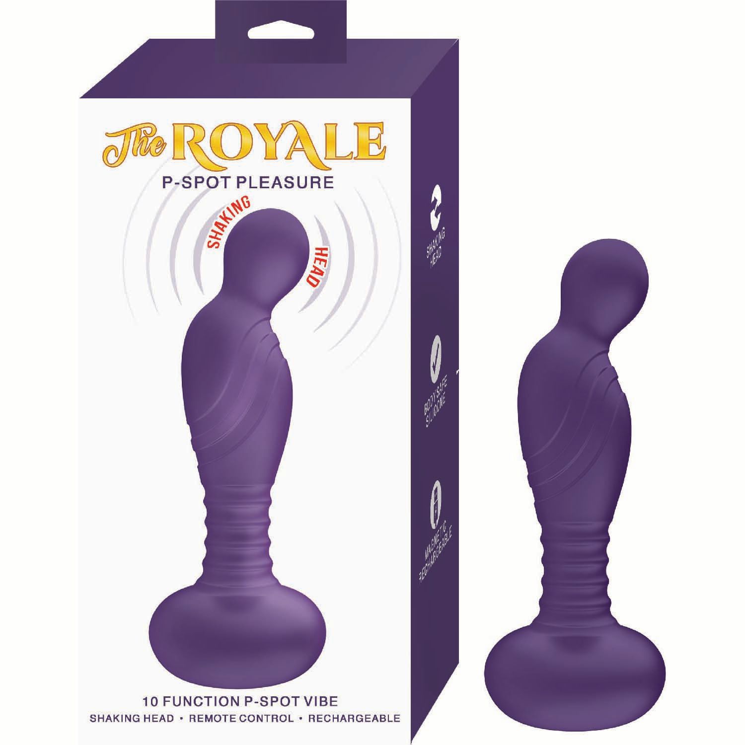 THE ROYALE P-SPOT PLEASURE-PURPLE -#3276