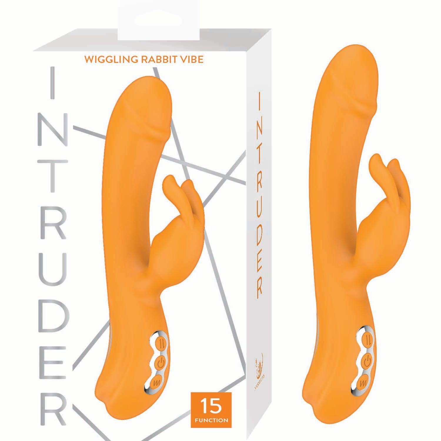 INTRUDER WIGGLING RABBIT VIBE-ORANGE -#3298-1