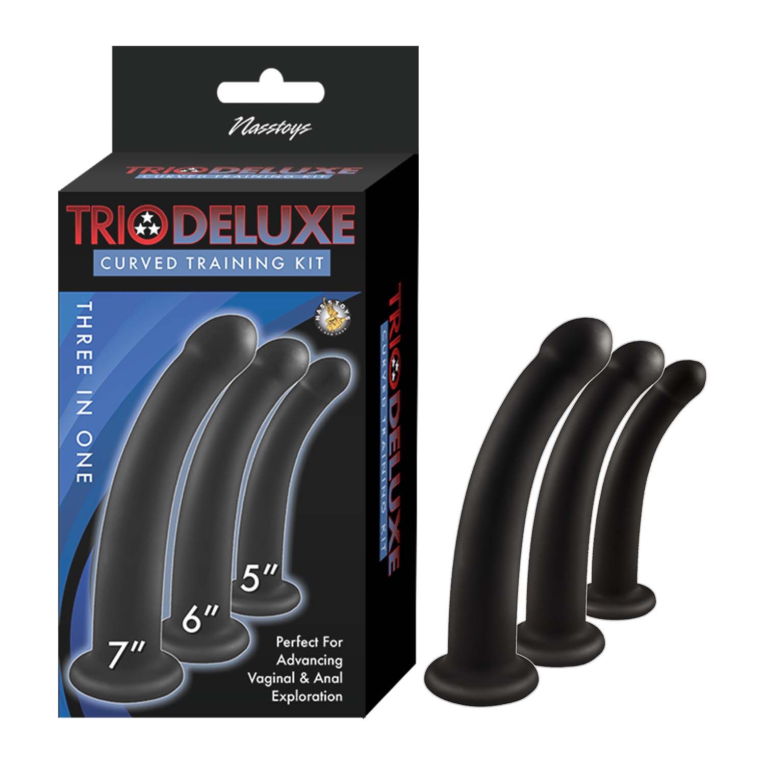 TRIO DELUXE CURVED TRAINING KIT-BLACK -#3320