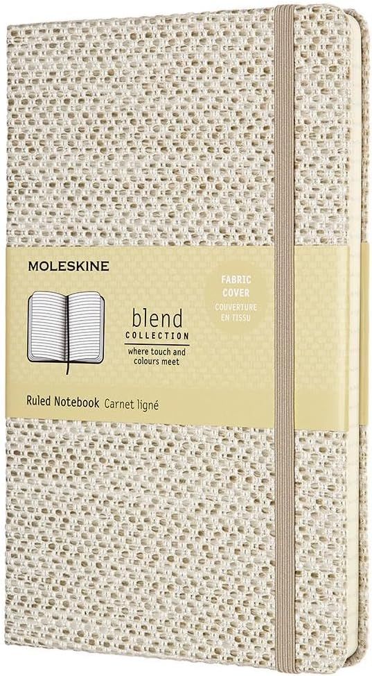 Moleskine Limited Collection Blend Notebook, Hard Cover, Large  Ruled, Beige, 240 Pages (5" x 8.25")