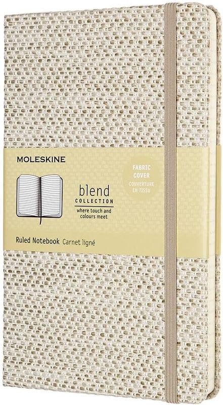 Moleskine Limited Collection Blend Notebook, Hard Cover, Large  Ruled, Beige, 240 Pages (5" x 8.25")