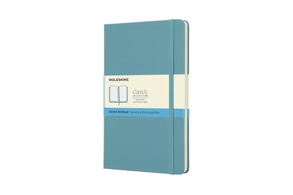 Molskine Classic Notebook, Hard Cover, Large, Dotted, Reef Blue 240 Pages (5 Molskine Classic Notebook, Hard Cover, Large, Dotted, Reef Blue 240 Pages (5" x 8.25")