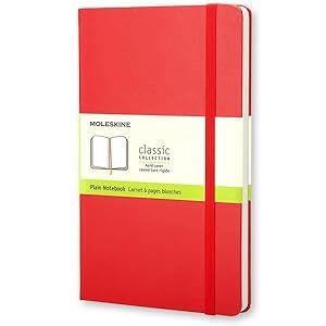 Moleskine Classic Notebook, Hard Cover, Pocket, Squared, Scarlet Red, 192 Pages, (3.5 Moleskine Classic Notebook, Hard Cover, Pocket, Squared, Scarlet Red, 192 Pages, (3.5" x 5.5")