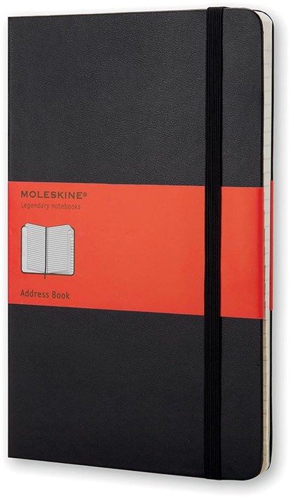 Moleskine Address Book, Large, (5" x 8.25")