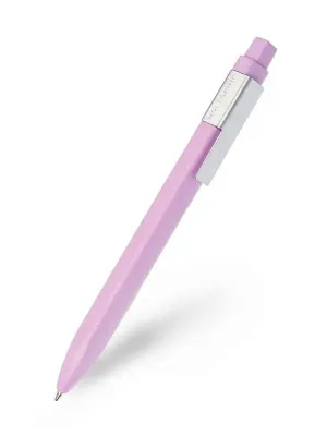 Moleskine Click Ballpoint Pen with Silver Grey Clip 1 mm