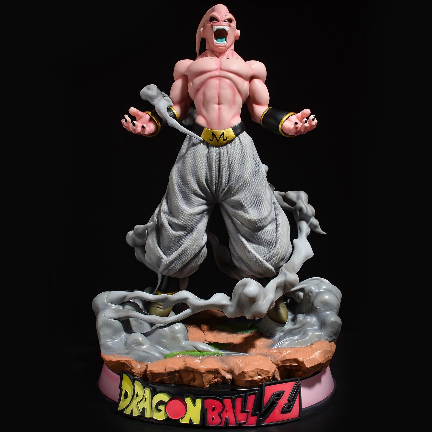 Majin Buu Figura Dragon Ball GK Villano, Color: Oversized magman buu【height 46cm】color box blister packaging