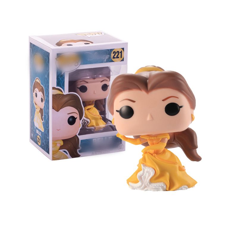 Funko Pops La Bella y la Bestia, Color: Belle 221# (color box + blister)