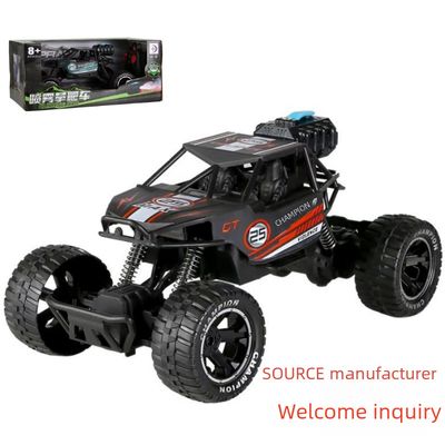 Factory Direct Cross-border Alloy Climbing Car Rechargeable Remote Control Car Electric Remote Control Off-road Vehicle Children&#39;s Toy Car