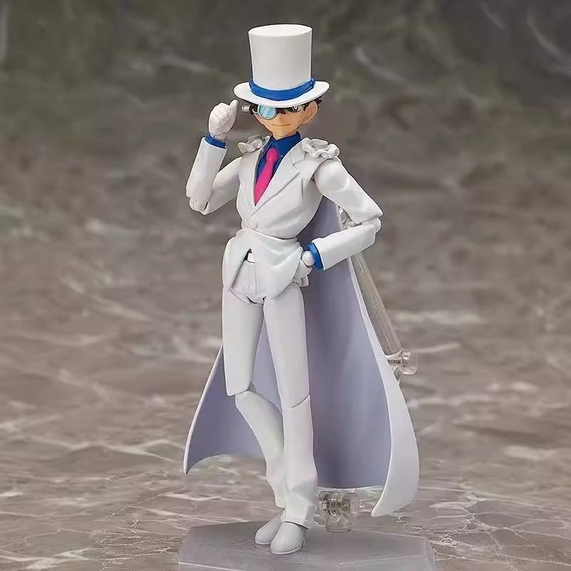 Detective FIGMA SP-088 Conan Thief Kidd Anime móvil Modelo de muñecas Modelo de muñecas