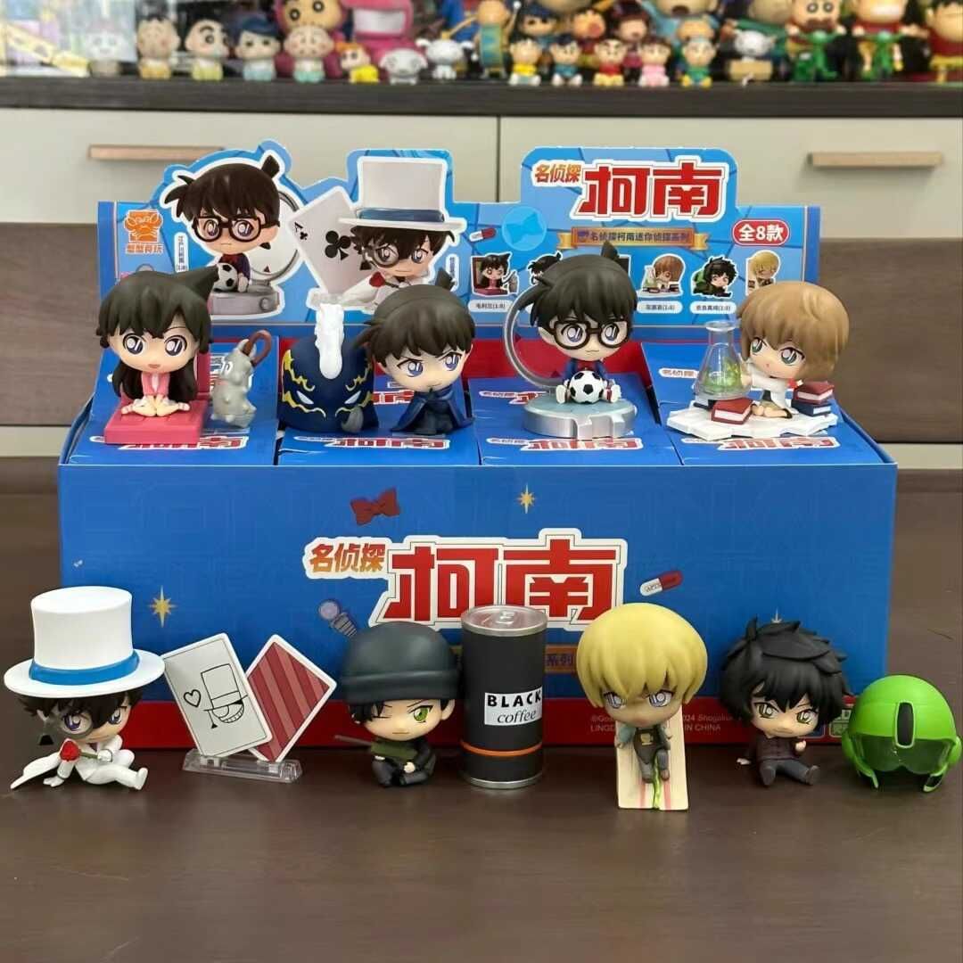 Detective Genuine Conan Props Mini Detective Series Strange Thief Kidd An Ash Kudo New Mana
