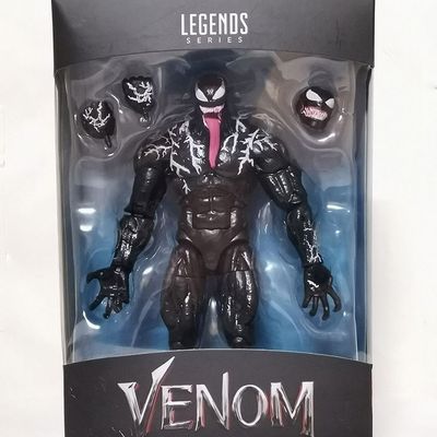 Marvel League Of Heroes Amazing Spider-Man Venom Handmade Deadly Guardian Super Action Doll Model Ornaments