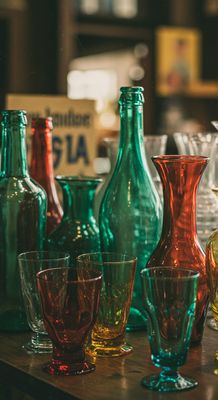 Vintage glas