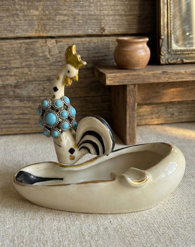 ✨💍Vintage ring met blauwe stenen