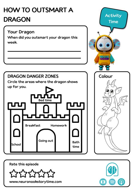 How To Outsmart A Dragon Activity Sheet