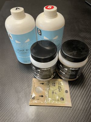Epoxy and glue