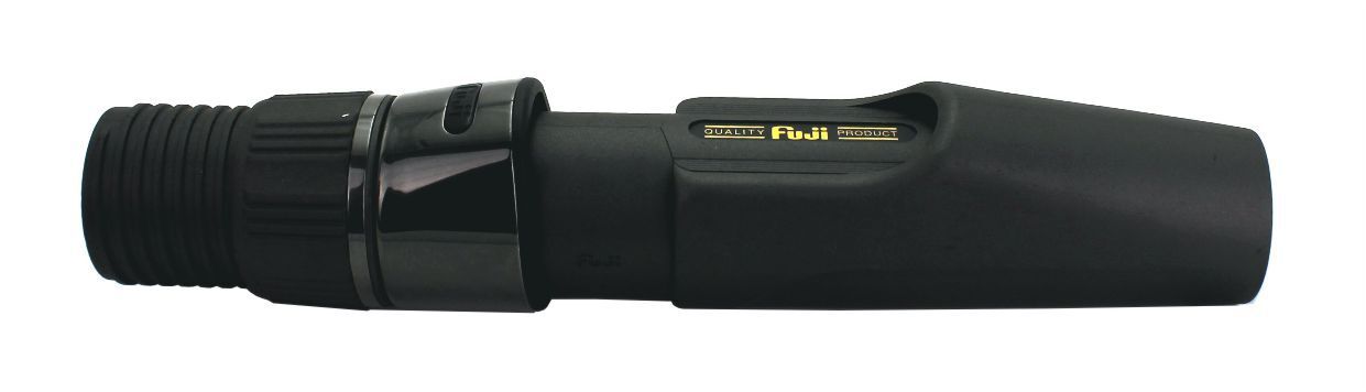 Fuji DNPS Pype Type Reel Seat Spinning, Modello: FROSTED SHINY - GRAY+ Fuji Gold Label +Trim Ring Misura 24