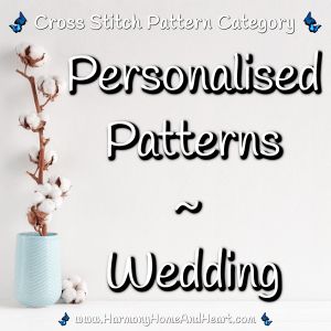 Personalised Patterns - Wedding