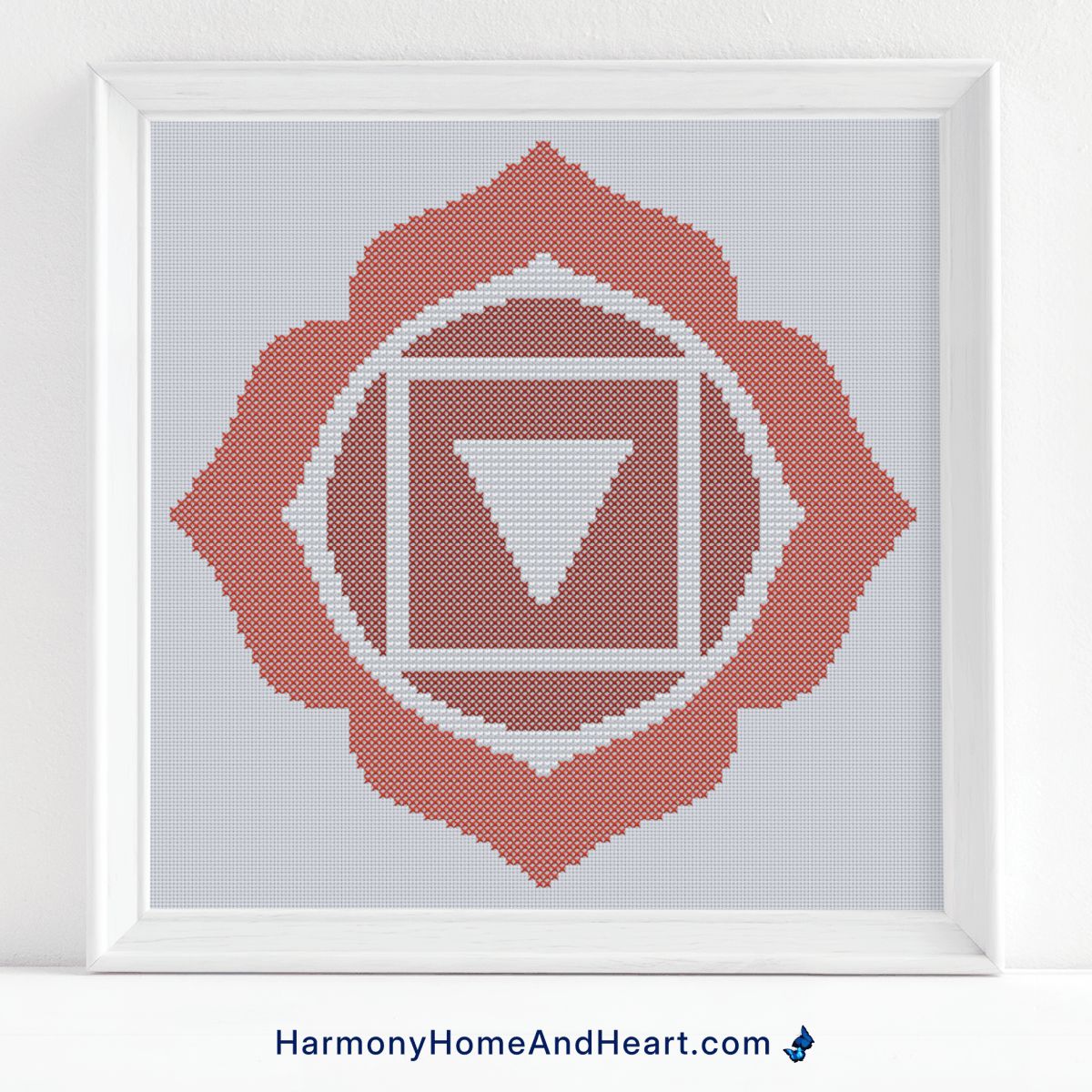 Root Chakra Cross Stitch Pattern Root Chakra Cross Stitch Pattern