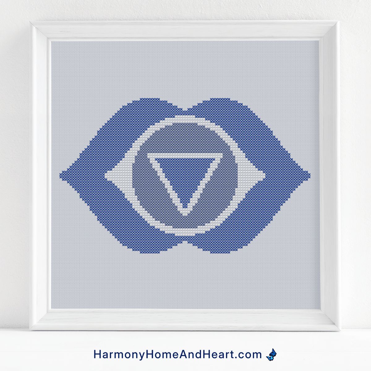 Third Eye Chakra Cross Stitch Pattern Third Eye Chakra Cross Stitch Pattern