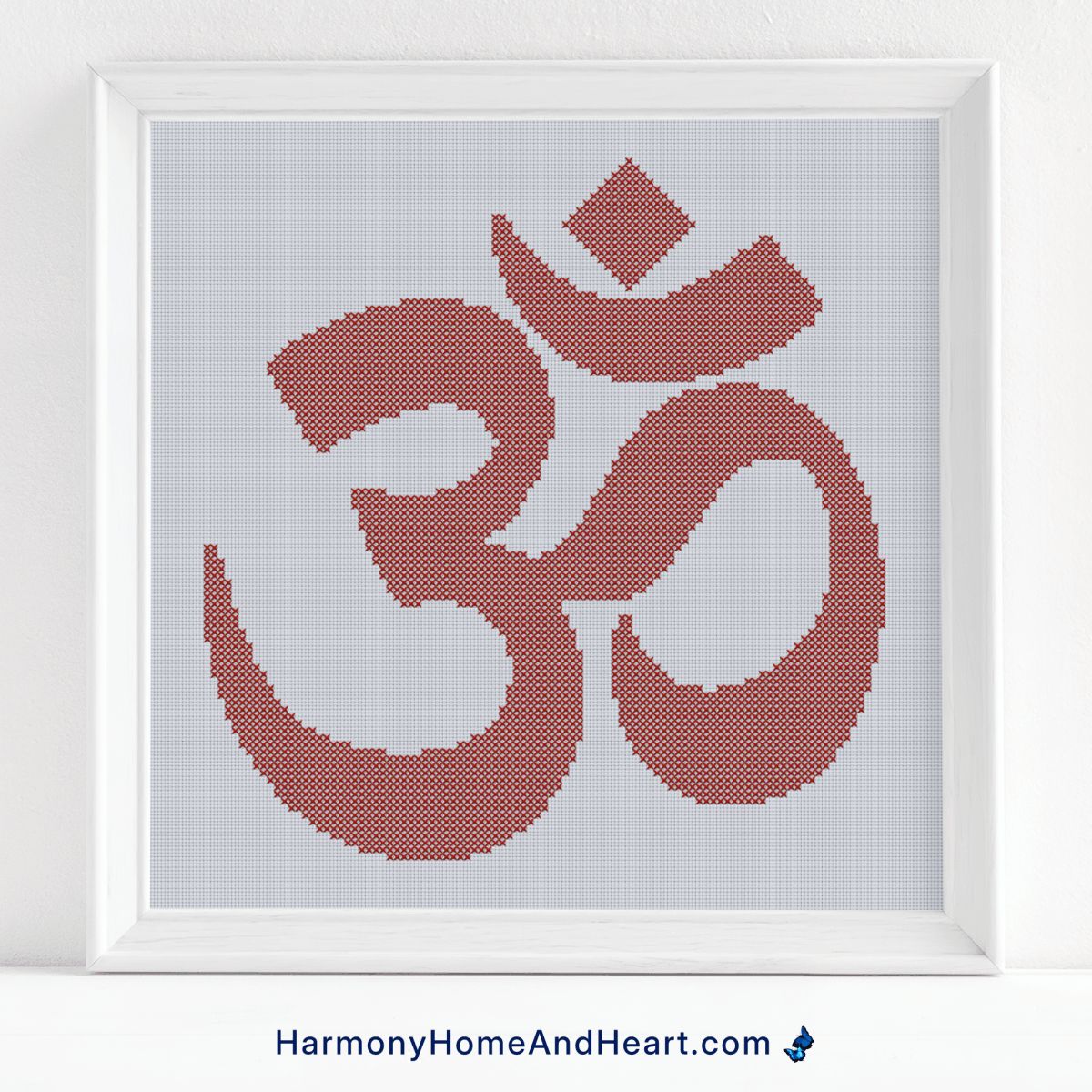 OM Cross Stitch Pattern OM Cross Stitch Pattern