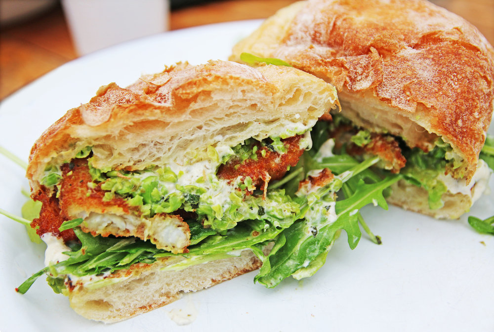 Sea Bass Sandwich