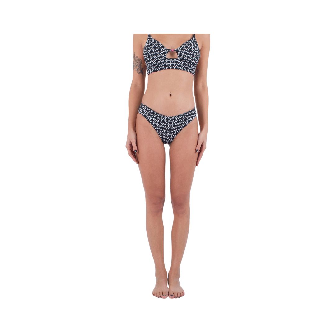 Hurley HANA RVSB Moderate Coverage Bikini Bottom