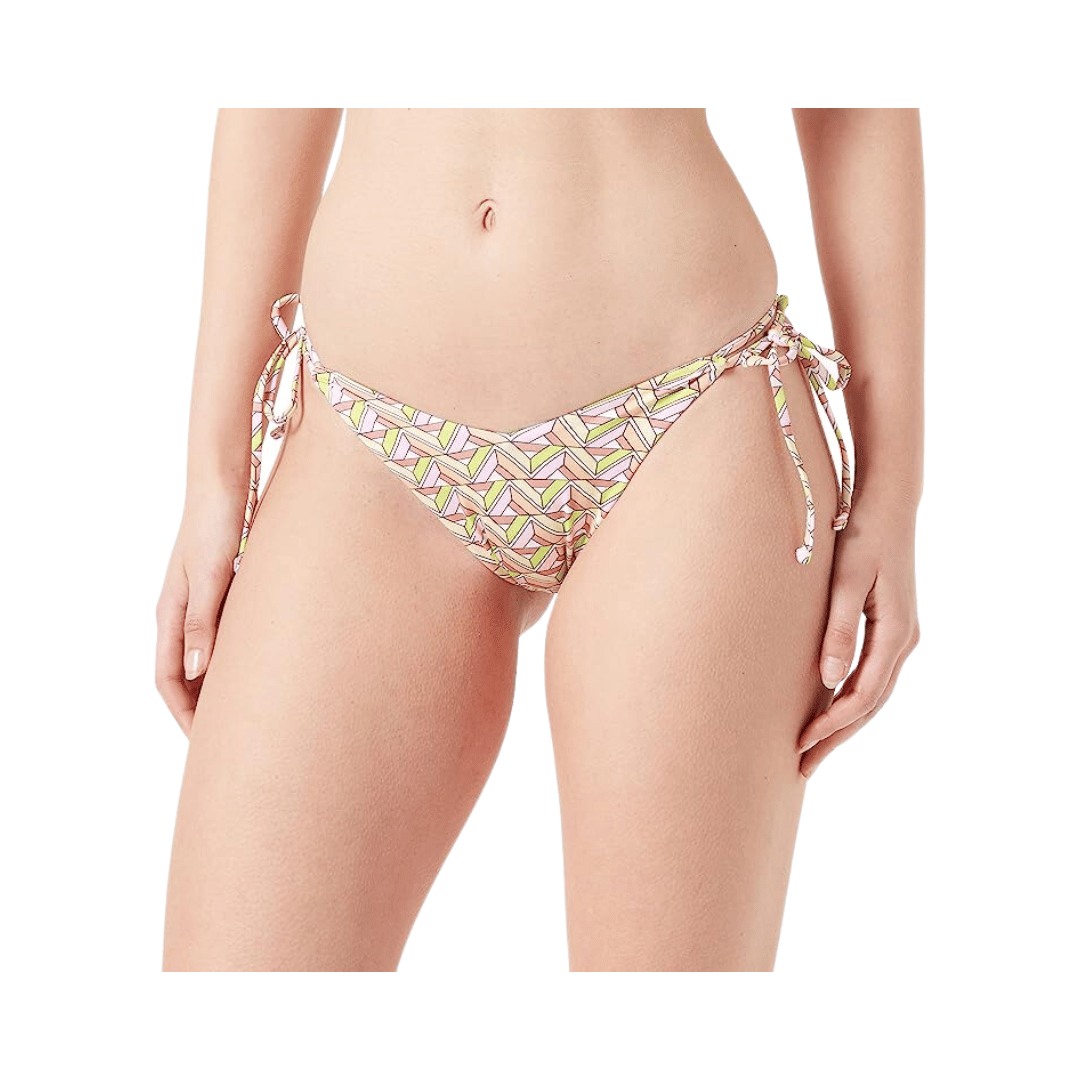 Hurley CITY BLOCK Reversible Cheeky Coverage Bikini Bottom