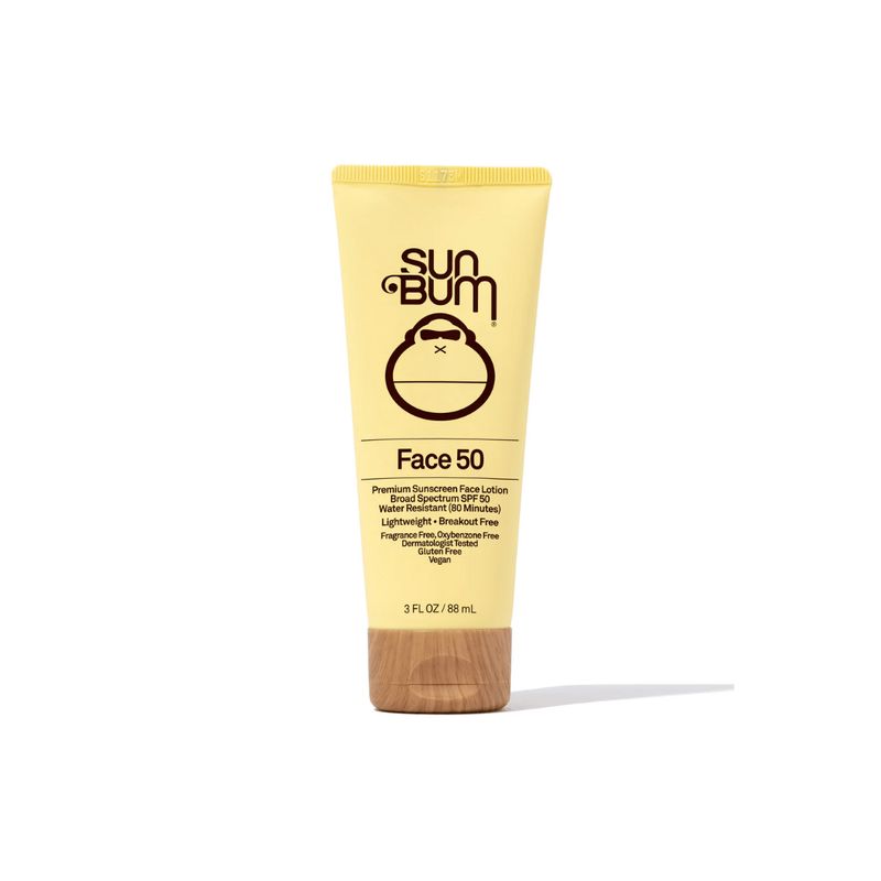 Sun Bum FPS 50 Sunscreen Face Lotion 3 oz