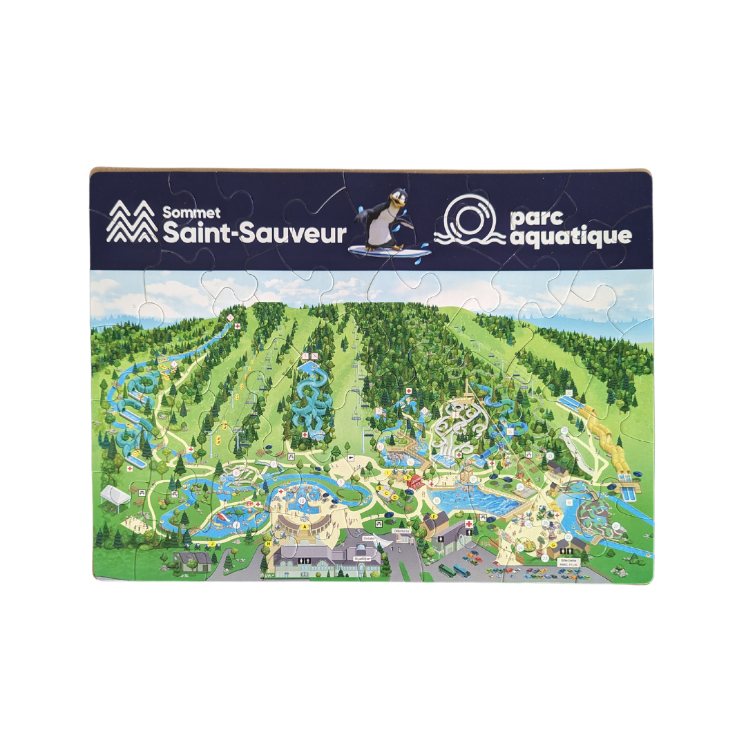 Les Sommets Puzzle for kid PARC AQUATIQUE