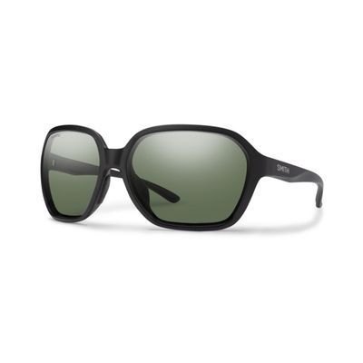 Smith WHITNEY Noir Mat - CP Vert-Gris Polarisé Sunglasses
