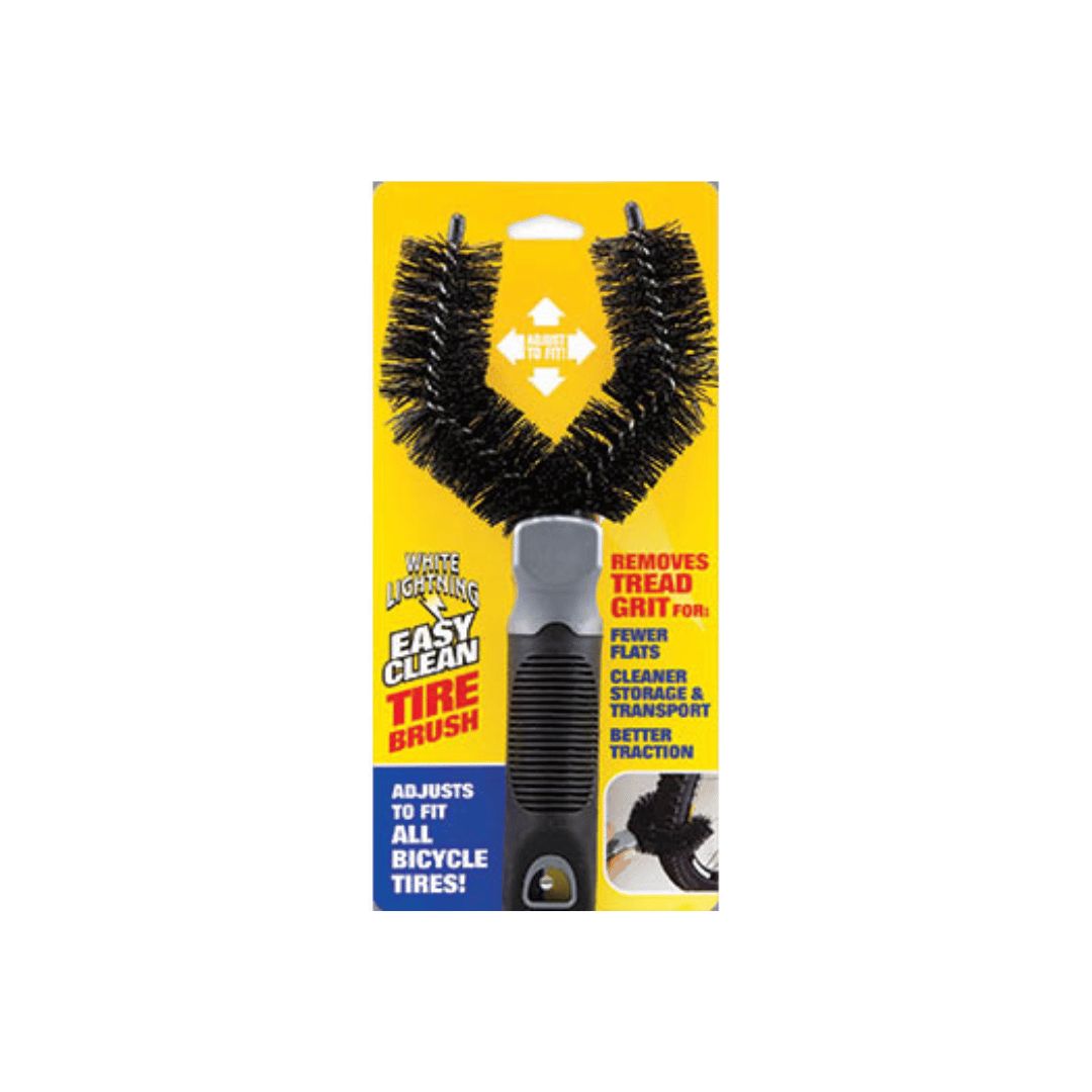 White Lightning Tire Brush
