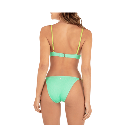 Hurley SOLID SCRUNCH Moderate Bikini Bottom