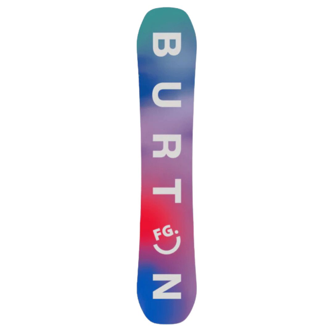 Snowboard Burton Feelgood Camber Femme 2025 - All Mountain Freestyle, Profil Camber, Multicolore