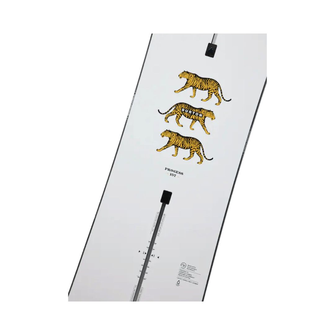 BURTON CHEETAH 159 レア　ホワイトソール Burton PROCESS Snowboard (2025)