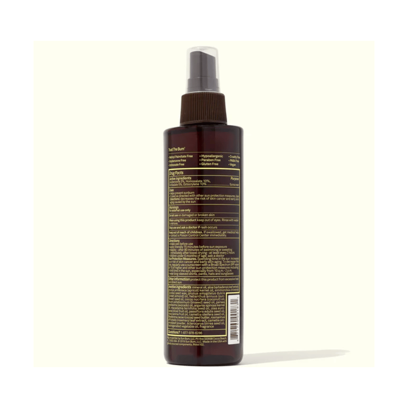 Sun FPS15 Sunscreen Tanning Oil