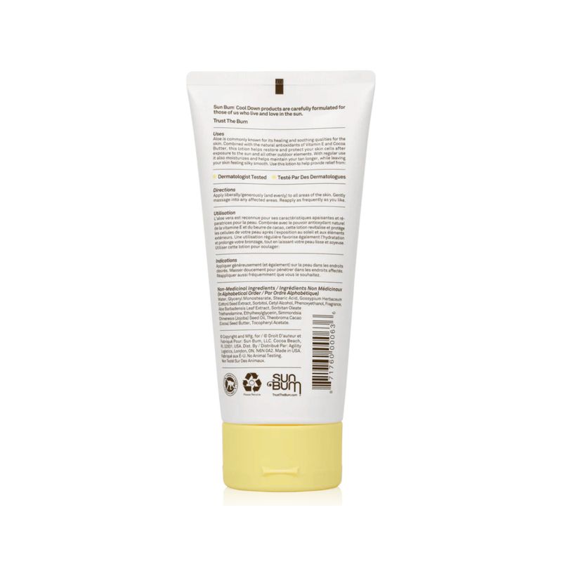 Sun Bum COOL DOWN  6oz After-Sun Lotion