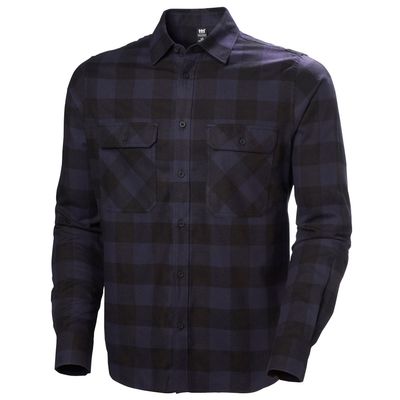 HH LOKKA ORGANIC Men's Long Sleeve Flannel Shirt