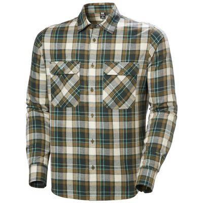 HH LOKKA ORGANIC Men&#39;s Long Sleeve Flannel Shirt
