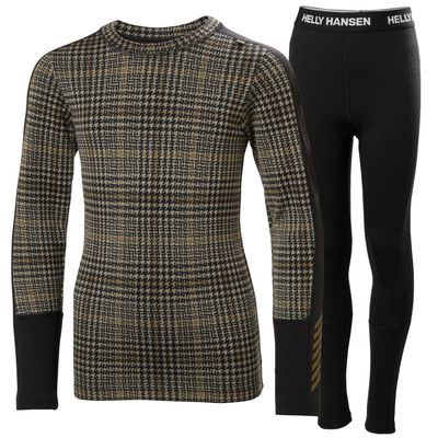 HH GRAPHIC LIFA MERINO Junior Base Layer Set