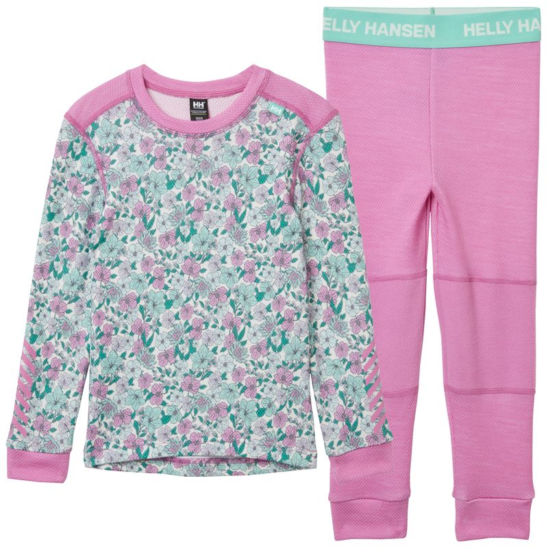 HH GRAPHIC LIFA MERINO Children&#39;s Base Layer Set