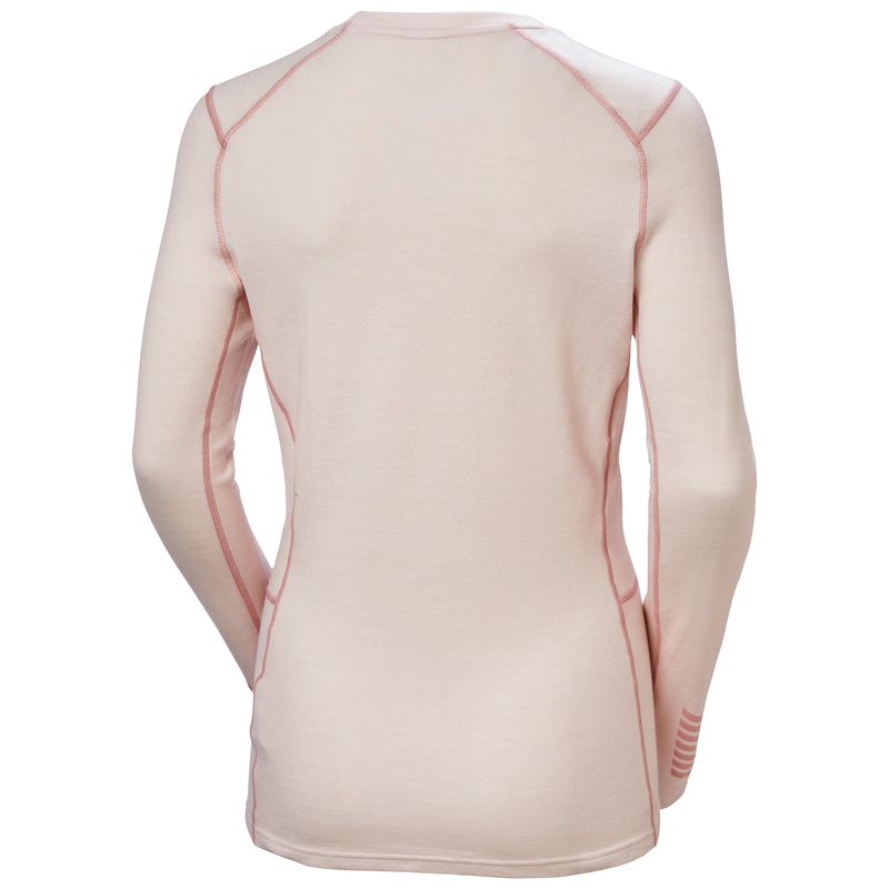 HH Women's Long Sleeve Base Layer LIFA MERINO MW GRAPHIC