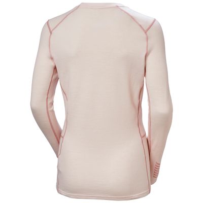 HH Women's Long Sleeve Base Layer LIFA MERINO MW GRAPHIC