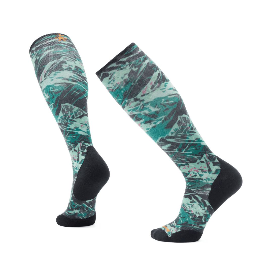 Smartwool TARGETED CUSHION Men&#39;s Socks, Color: Green Slopes/Noir, Size: XL