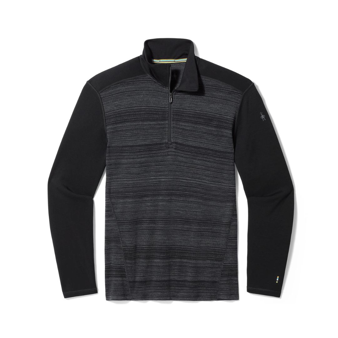 Smartwool CLASSIC CREW Women&#39;s Baselayer Top, Color: Noir À Pois, Size: XL