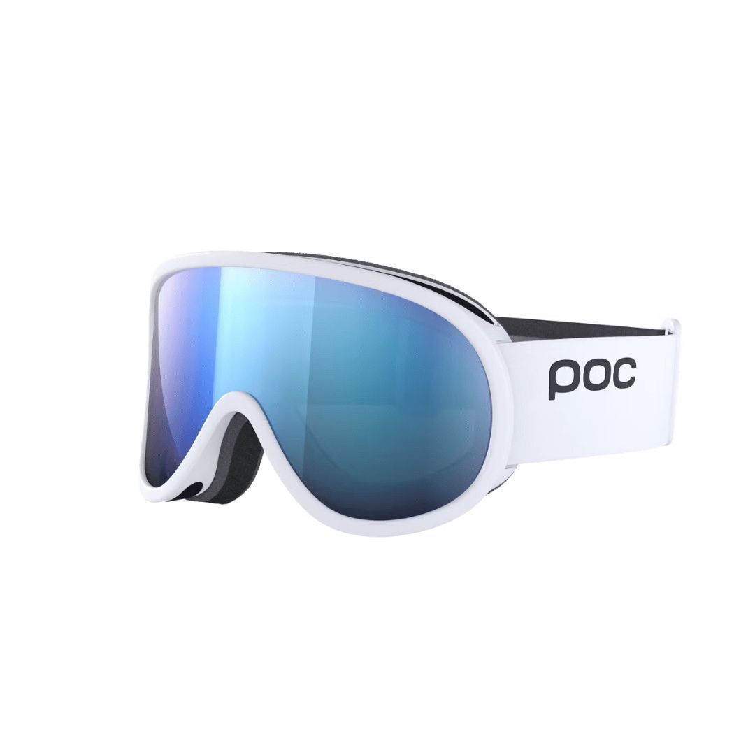 POC RETINA MID Goggles, Color - Lens: Blanc Hydrogène - Bleu Partiellement Ensoleillé