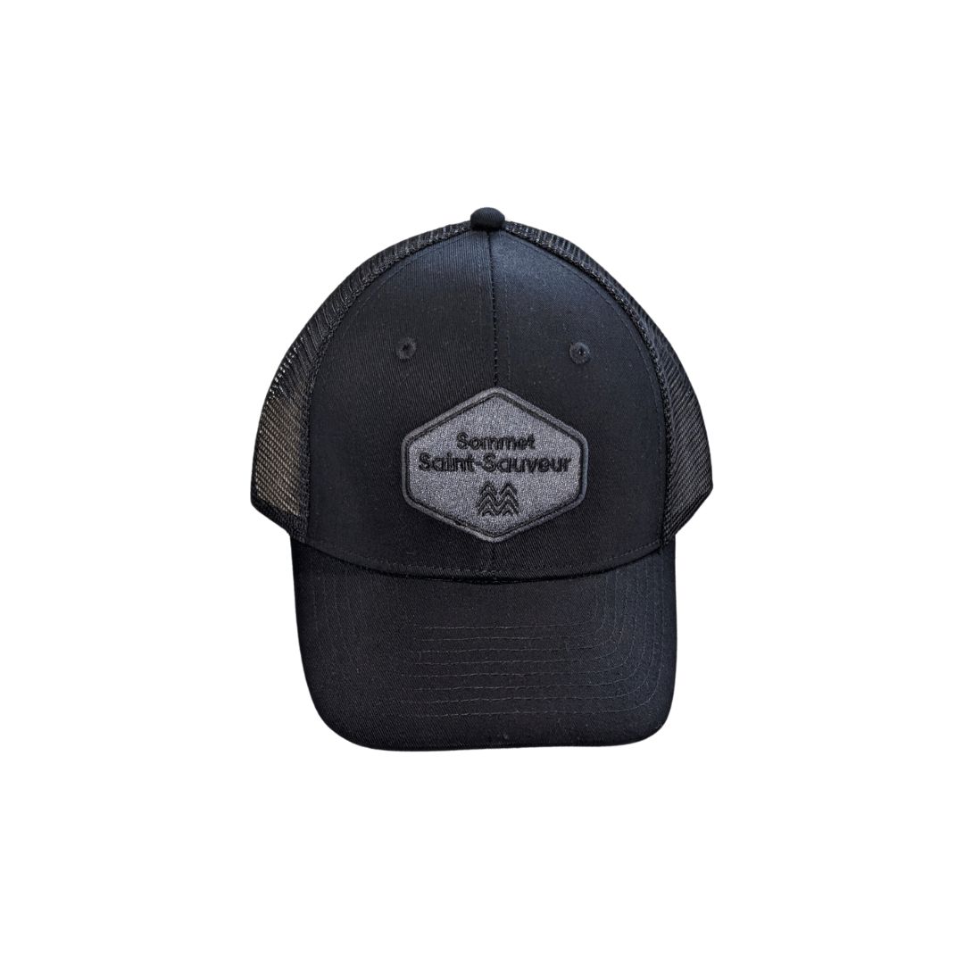 Les Sommets TRUCKER Hat, Color: Noir/Noir
