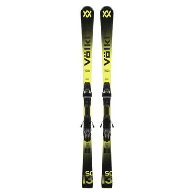 Volkl RACETIGER SC Alpine Skis Black
