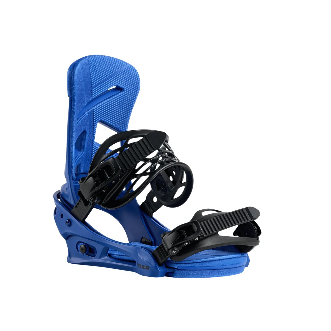 Burton Men&#39;s MISSION RE:FLEX Snowboard Binding, Color: Jake Blue, Grandeur: M
