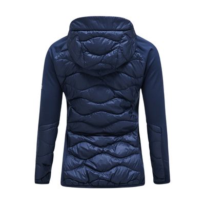 Peak HELIUM DOWN Women's Hooded Hybrid Coat